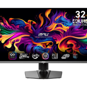 MSI MPG/321URX/31,5"/QD-OLED/4K UHD/240Hz/0,03ms/Čierna/3R