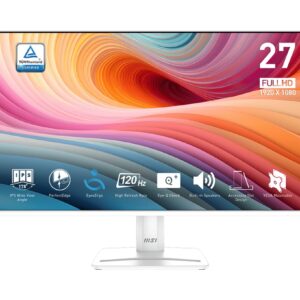 MSI Pro/MP275W E2/27"/IPS/FHD/120Hz/1ms/White/2R