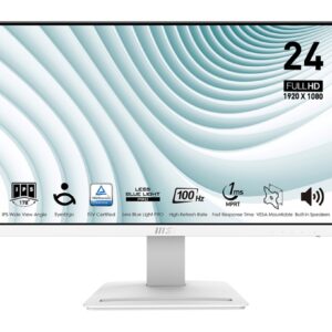 MSI Pro/MP243XW/23,8"/IPS/FHD/100Hz/1ms/White/2R