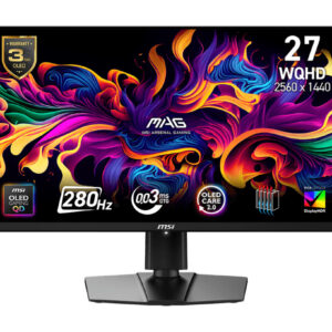 MSI MAG/271QP X28/26,5"/QD-OLED/QHD/280Hz/0,03ms/Čierna/3R