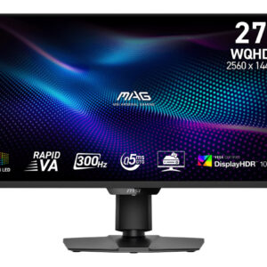 MSI MAG/274QPF X30MV/27"/VA/QHD/300Hz/0,5ms/Čierna/3R