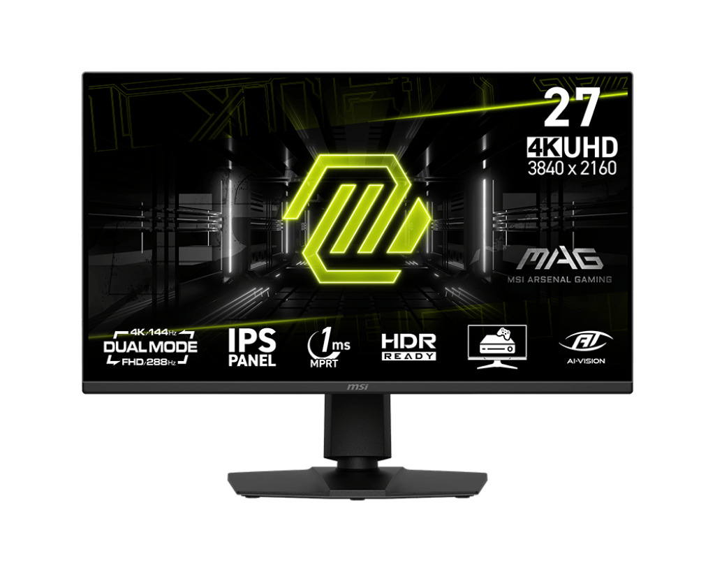 MSI MAG/275UPD E14/27"/IPS/4K UHD/144Hz/1ms/Čierna/3R