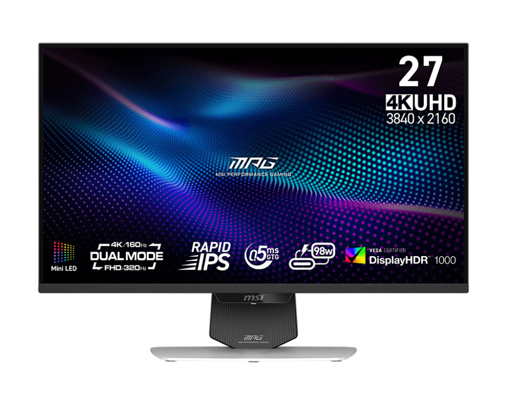 MSI MPG/274URDFW E16M/27"/IPS/4K UHD/160Hz/0,5ms/Čierna/3R