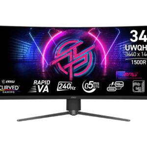 MSI MPG/346CQRF X24/34"/VA/wQHD/240Hz/0,5ms/Čierna/3R