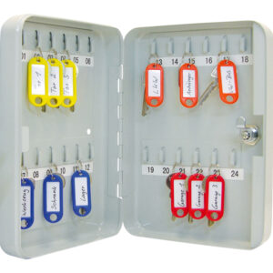 Schránka na kľúče WEDO, uzamykateľná, 24 kľúčov