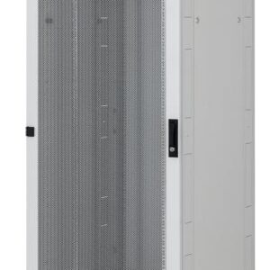 Stoj.rack RTA 42(š)800x(h)1200 pred.i zad.dvere perforované, čierny, nosn.1200kg