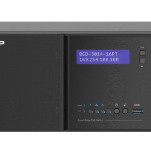 QNAP riadený switch QGD-3014-16PT-8G (16x GbE PoE+, 4core CPU, 4x SATA, 8GB RAM, 2x HDMI, 3x USB)
