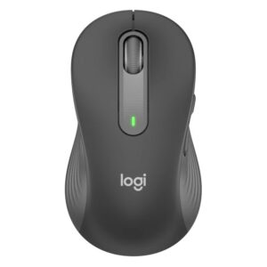 Logitech M650L/Kancelárska/Laserová/Pre ľavákov/Bezdrôtová USB + Bluetooth/Šedá