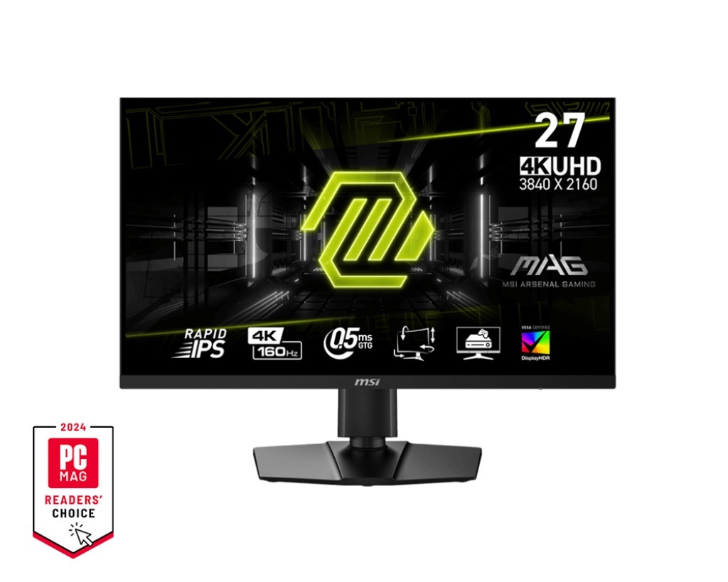 MSI MAG/274UPF E2/27"/IPS/4K UHD/160Hz/0,5ms/Čierna/3R