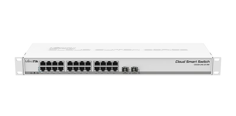 MikroTik CSS326-24G-2S+RM,24port cloud switch