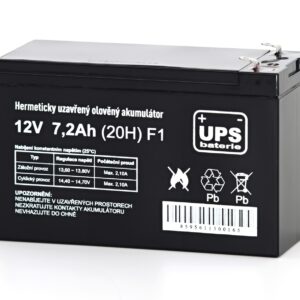 UPS batéria 12V 7,2Ah F1