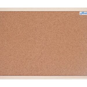 Korková nástenka AVELI 90x150 cm, drevený rám