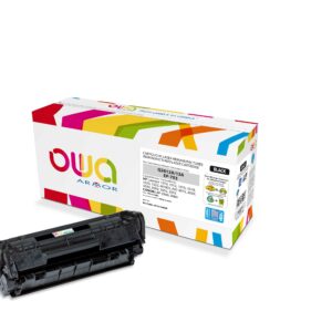 OWA Armor toner kompatibilný HP LJ 101x, Q2612A, JUMBO, 4000st, čierna/black