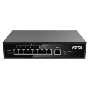 Fanvil PN8 - 2-drôtový PoE Switch, RJ45, 8 x RJ11