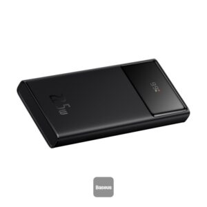 Baseus Powerbanka Star-Lord 10000mAh 22,5W 2xUSB/USB-C čierna