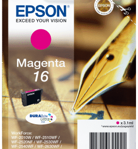 Epson Singlepack Magenta 16 DURABrite Ultra Ink