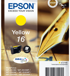 Epson Singlepack Yellow 16 DURABrite Ultra Ink
