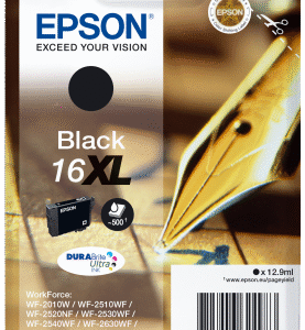 Epson Singlepack Black 16XL DURABrite Ultra Ink