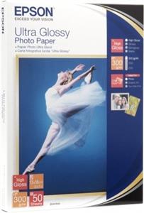 EPSON Ultra Glossy Photo Paper 10x15,300g (50listov)