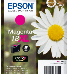 Epson Singlepack Magenta 18XL Claria Home Ink