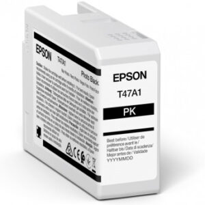 Epson Singlepack Photo Black T47A1 Ultrachrome