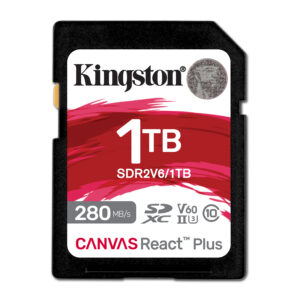 Kingston Canvas React Plus/SDHC/1TB/UHS-II U3 ??/ Class 10
