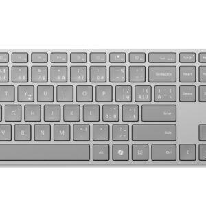 Microsoft Surface Keyboard (2. edícia)/Bezdrôtová Bluetooth/ CZ- SK layout/Šedá
