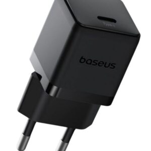 Baseus Rýchlonabíjačka do siete Palm 20W USB-C PD QC 3.0 čierna