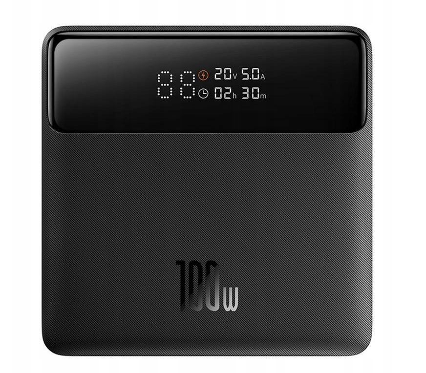 Baseus Powerbanka Blade 20000mAh 100W s digitálnym displejom a káblom USB-C/USB-C biela