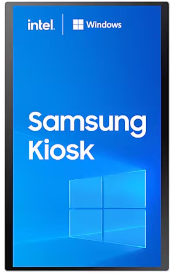 24" Kiosk Samsung KM24C-W-FHD, 250cd, 16/7, i5, WIoT