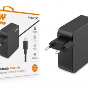 Aligator Power Delivery 65W USB-C adaptér