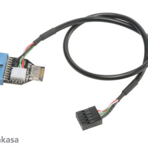 AKASA - USB 3.1 gen 2 int. na USB 3.1 Gen1 19-pin