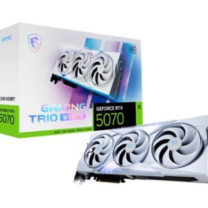 MSI GeForce RTX 5070 TRIO WHITE/Gaming/OC/12GB/GDDR7