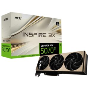 MSI GeForce RTX 5070 Ti INSPIRE 3X PLUS/16GB/GDDR7