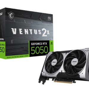 MSI GeForce RTX 5050 VENTUS 2X/OC/8GB/GDDR6