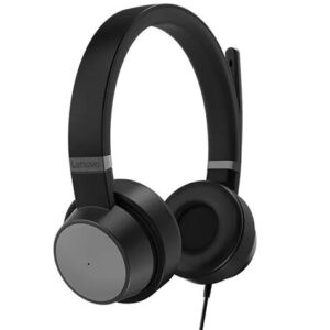 Lenovo Go Wired/ANC/USB-C/Drôt/MS/Sivá
