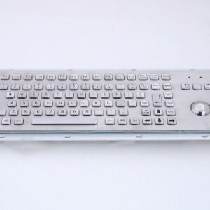 KB005 – Priemyselná nerezová klávesnica s trackballom do zástavby, CZ, USB, IP65