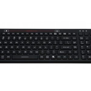 SK312 – Priemyselná silikónová antibakteriálna klávesnica, CZ, USB, IP68