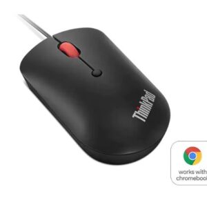 Lenovo ThinkPad/Cestová/Optická/2 400 DPI/Drôtová USB-C/Čierna