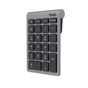 Trust Xalas Wireless numpad/Bezdrôtová USB/Strieborná