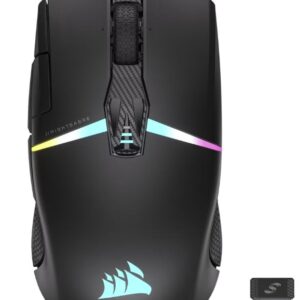 Corsair NIGHTSABRE/Herná/Optická/26 000 DPI/Drôtová+bezdrôtová/Čierna