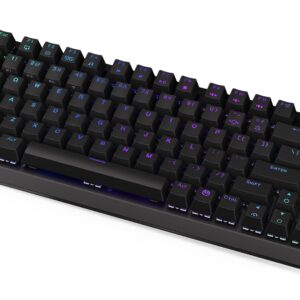 Endorfy Thock 75% Red/Drôtové/Bezdrôtové/US layout/Čierna