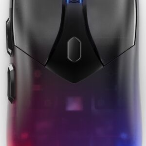 Lenovo Legion M410/Herná/Optická/Pre pravákov/16 000 DPI/Drôtové/Bezdrôtové/Transparentné