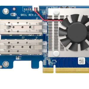 QNAP QXG-10G2SF-NXE - 2x 10GbE SFP+, low-profile, PCIe Gen3 x8