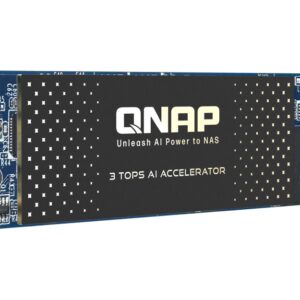 QNAP QAI-M100 - Rockchip RK1808 Cortex-A35 1.6GHz, 3 Top NPU, M.2 2280 PCIe Gen2 x1 AI accelerator