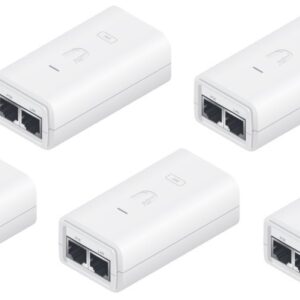 Ubiquiti POE-24-24W-5P, GB PoE Injektor, 24V/1A (24W) 5-pack