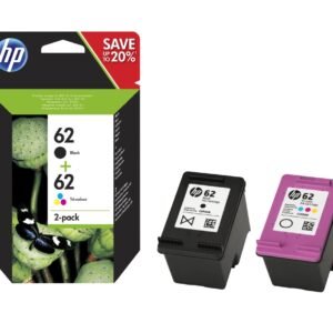HP 62 atramentové náplne CMYK (N9J71AE)
