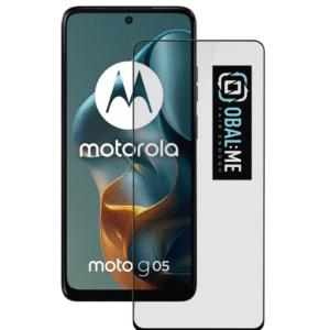 OBAL:ME 5D Tvrdené Sklo pre Motorola G05/E15 Black