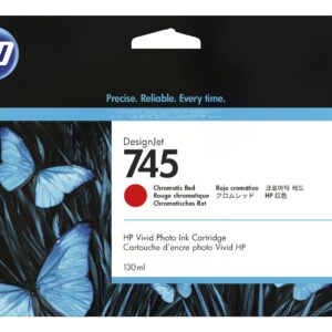 HP 745 atramentová náplň chróm. červená, F9K00A