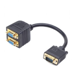 GEMBIRD VGA splitter VGA(M) -> 2xVGA(F) 20cm